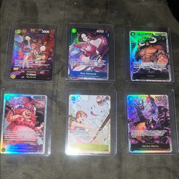 Holographic Trading Card Set